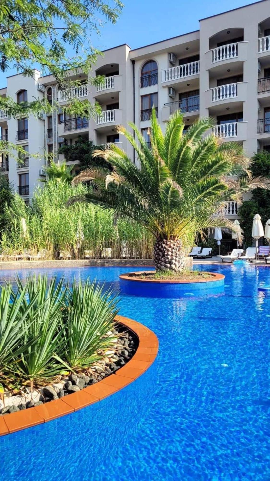 Wonderful Deluxe Appartement In Cascadas Family Resort Sunny Beach Exterior photo